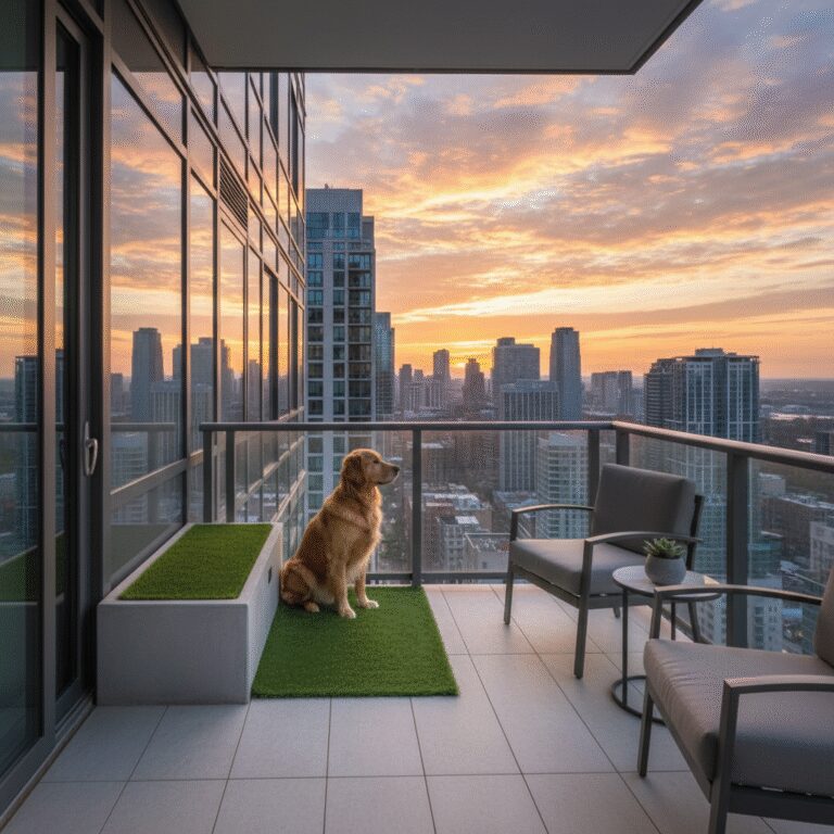 Apartment Living Saver: Training Your Dog to Use an Artificial Grass Patch