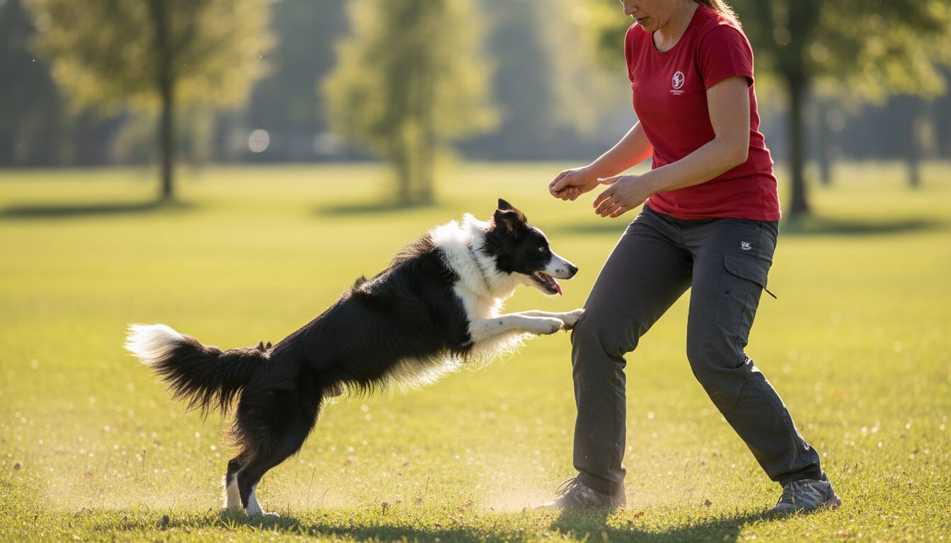 Barkour Basics: How To Teach Your Dog To Vault Off Your Body