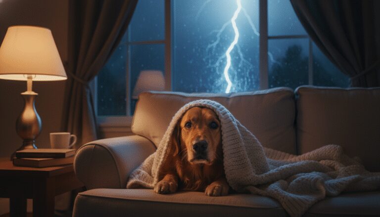 Help! My Dog Is Terrified Of Thunder (The Ultimate Comfort Guide)