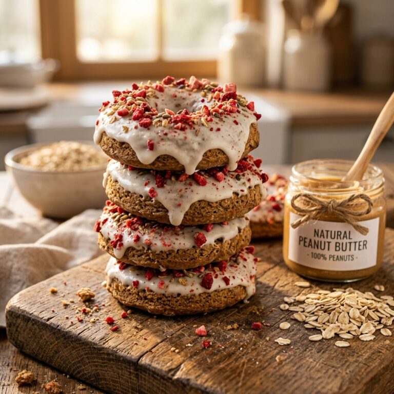 Better Than Dunkin: These Gorgeous Baked Peanut Butter Dog Donuts Will Go Viral on Your Feed