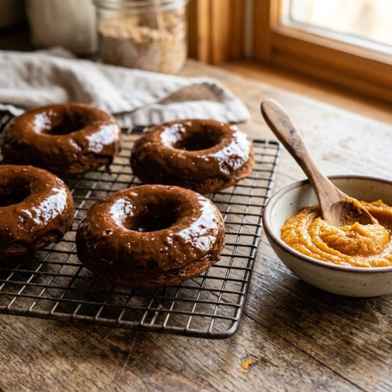 Better Than Dunkin: This Easy Baked Pumpkin Carob Dog Donut Recipe Is the Ultimate Pup Treat!