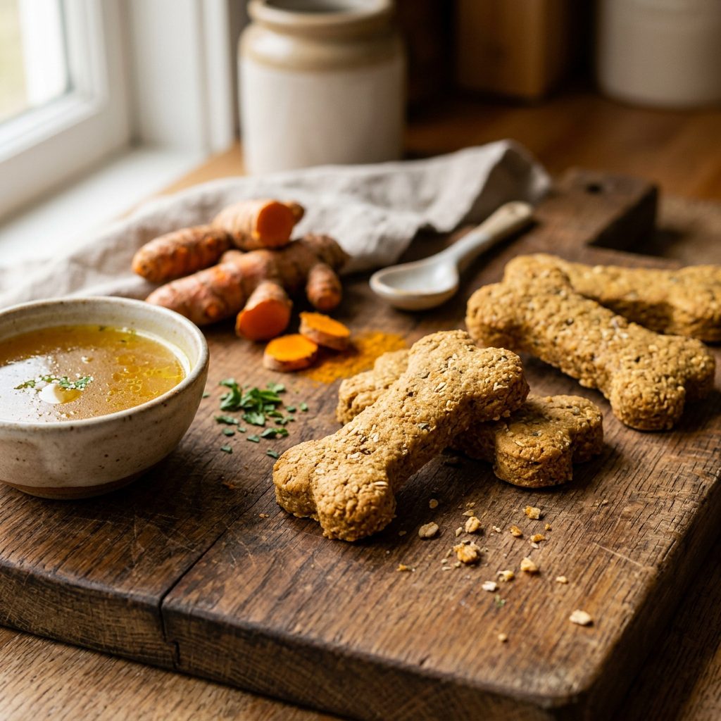 Bounce Back Like A Puppy! Easy Homemade Glucosamine Dog Treats For Stiff Senior Joints!