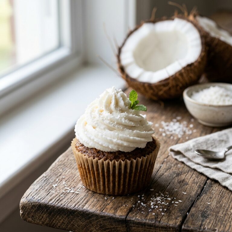 Dairy-Free Perfection: Fluffy Coconut Cream Frosting That Pipes Like a Dream on Dog Cakes