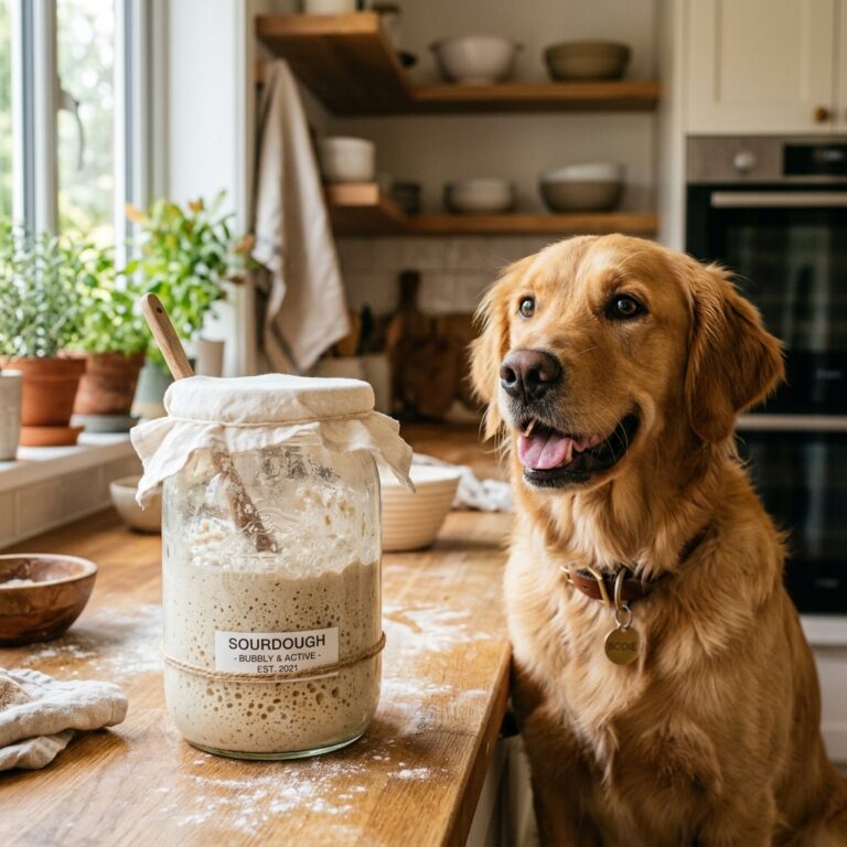 Don't Waste It! The Ultimate Sourdough Starter Leftover Dog Treat Recipe