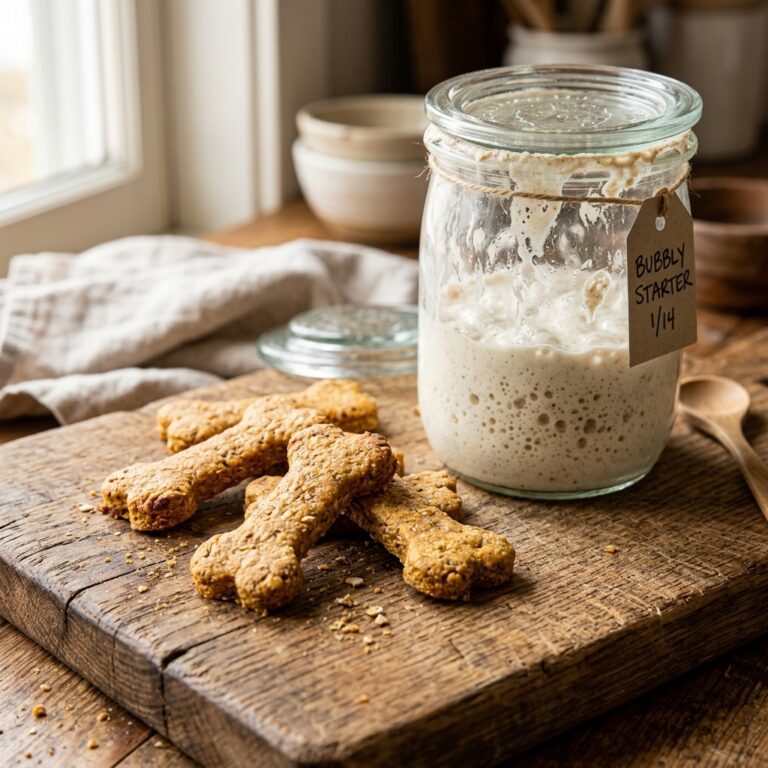 Don't Waste Your Discard! This Sourdough Dog Treat Recipe Is Making Dogs Go Crazy