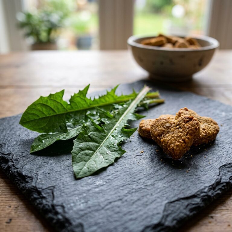 Flush Out Toxins Naturally: These Dandelion Greens Biscuits Restore Dog Bladder Health