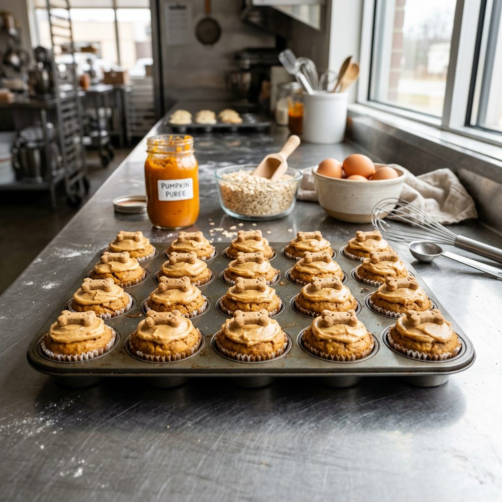Genius Muffin Tin Hack: How to Bake 24 Perfect Single-Portion Dog Cupcakes in Record Time