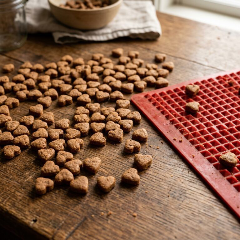 How I Baked 300 Tiny Training Treats in 10 Minutes flat (Using a Trivet!)