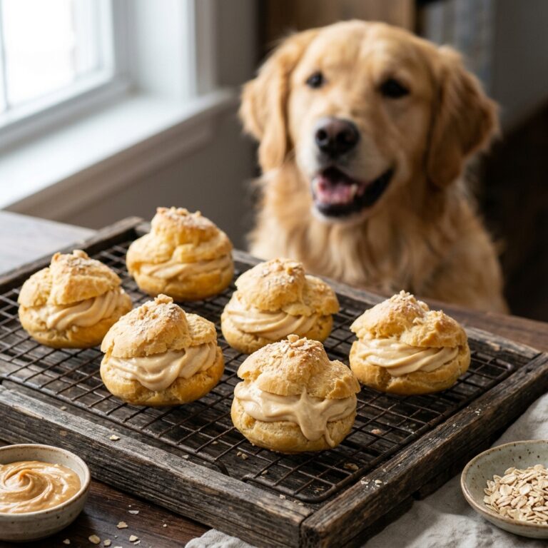 How to Bake Elegant French Cream Puffs Your Dog Can Actually Eat!