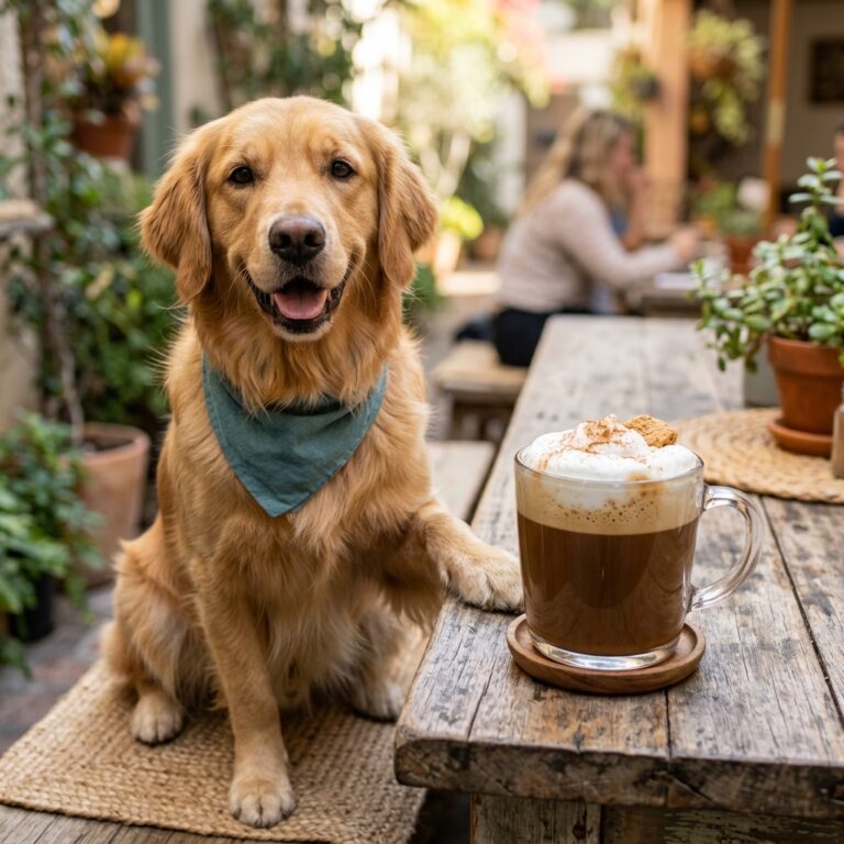 How to Make a Starbucks-Style Caffeine-Free Chicory Latte for Your Pup!