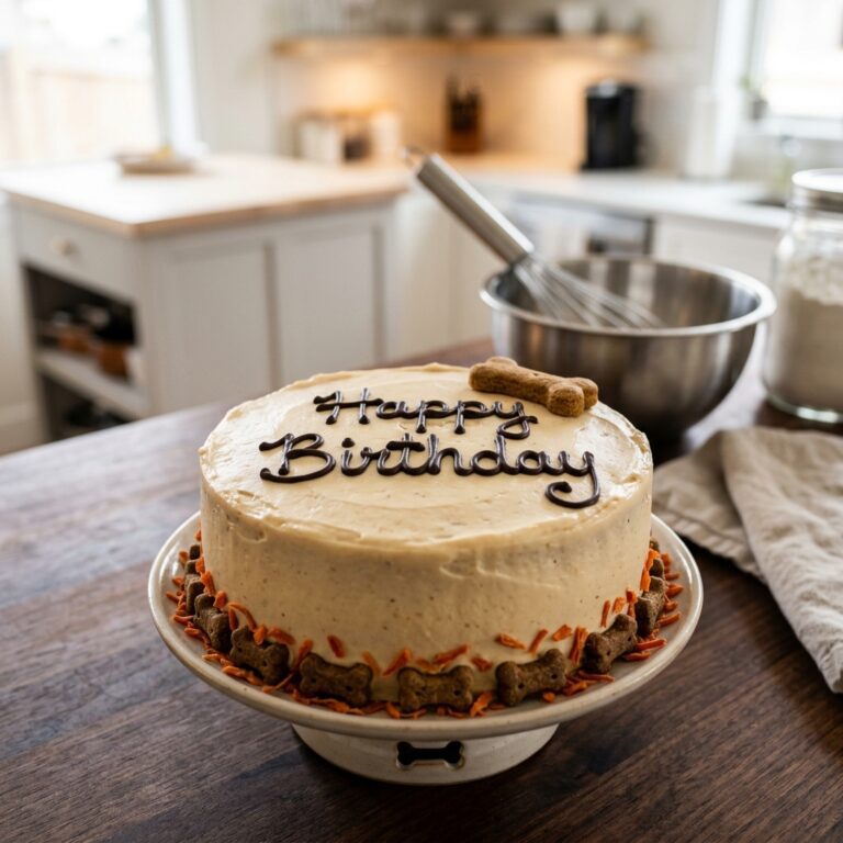 How To Write On Dog Cakes: The Easy 2-Ingredient Carob Icing Hack