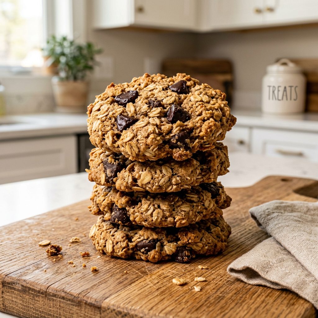 No-Bake 'Chocolate' Chip Cookies for Dogs That Look Exactly Like the Real Thing!