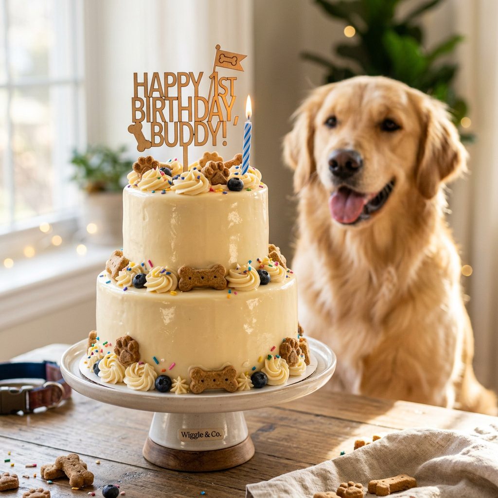 No-Crack Miracle: This Flaxseed Gel Dog Cake Frosting Stays Picture-Perfect For Days!