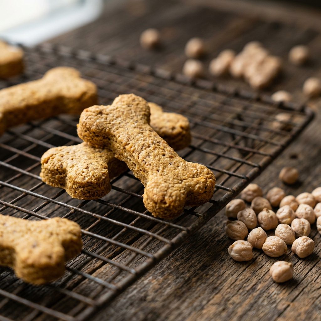 No Itching Allowed! This Grain-Free Chickpea Flour Dog Treats Recipe Is Safe For Allergic Pups!