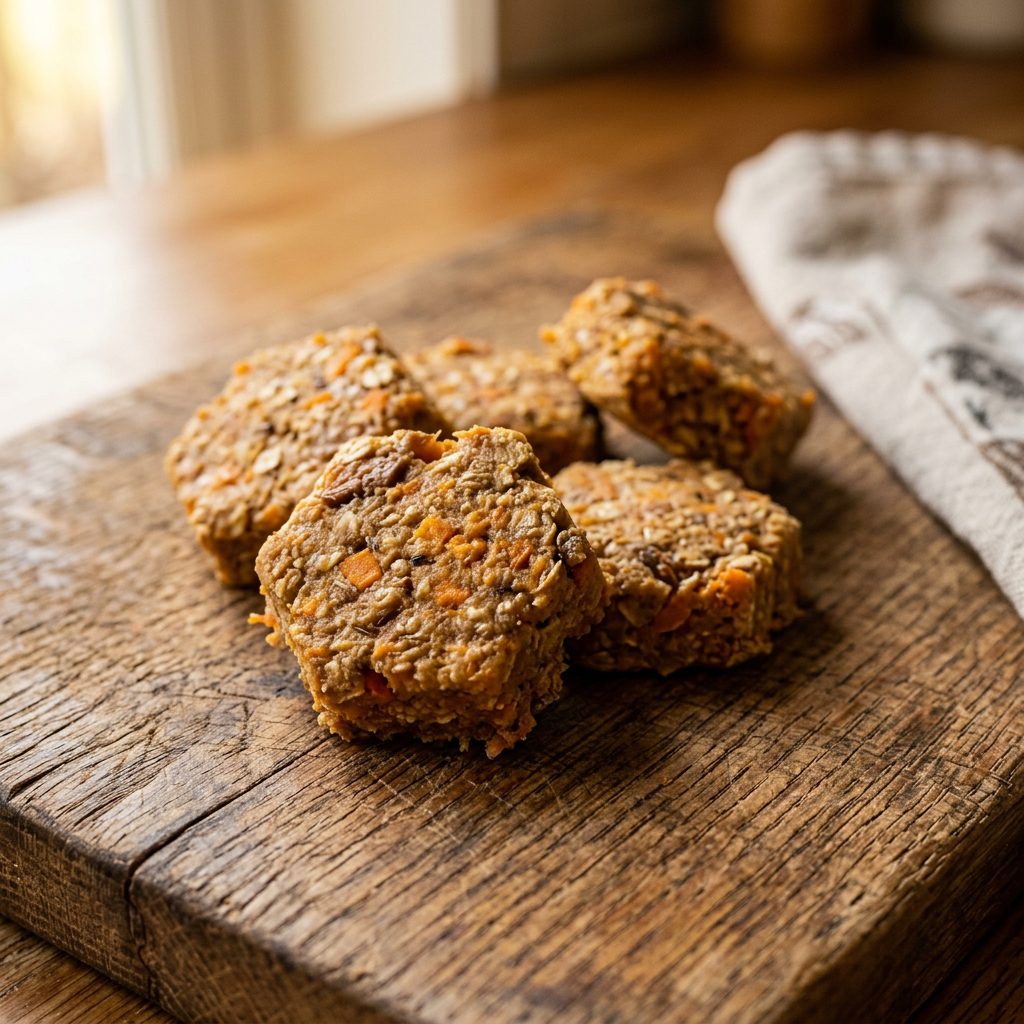 No More Chewing Pain: Soft Sweet Potato & Salmon Bites for Senior Dogs with Bad Teeth