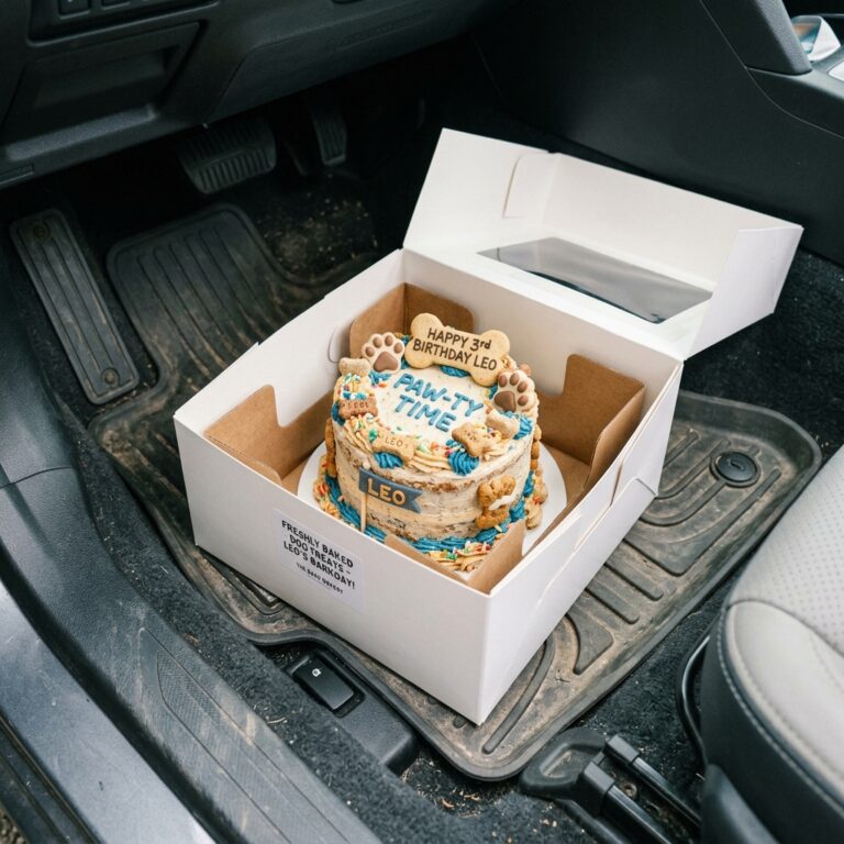 No More Ruined Frosting: How to Package Dog Birthday Cakes for Transport Safely