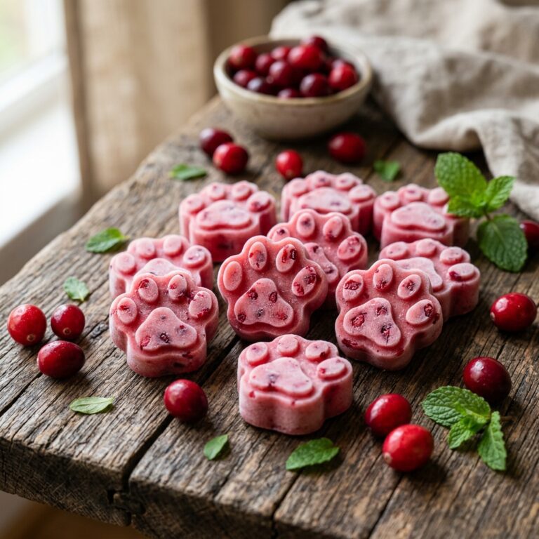 Protect Your Pup's Bladder With These Genius 3-Ingredient Frozen Cranberry Bites