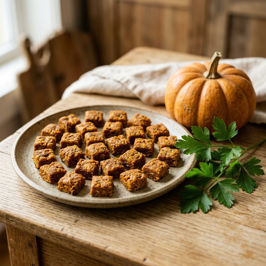 Quickest Dog Treat Ever? Try These 3-Minute Microwave Turkey and Pumpkin Bites!