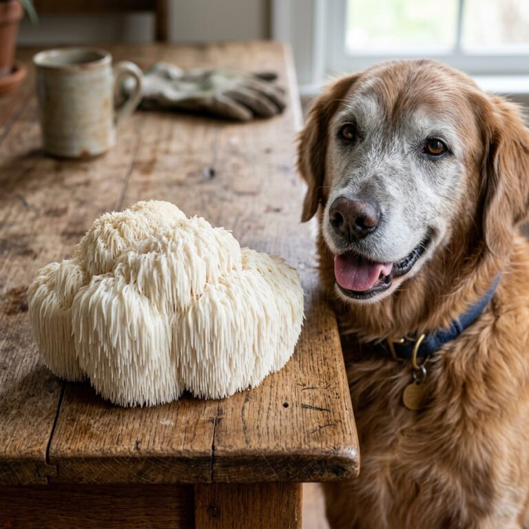Reverse Brain Aging? Why Lion's Mane Mushroom Treats Are a Lifesaver for Senior Dogs!