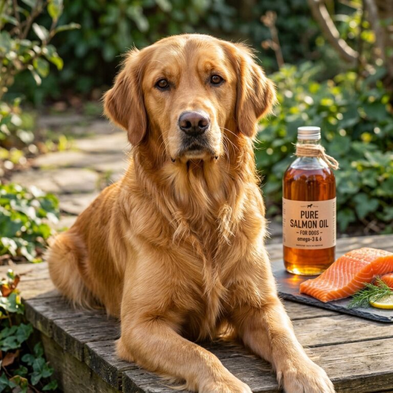 Say Goodbye to Shedding & Scratching: Wild Alaskan Salmon Oil Treats Your Dog Needs!