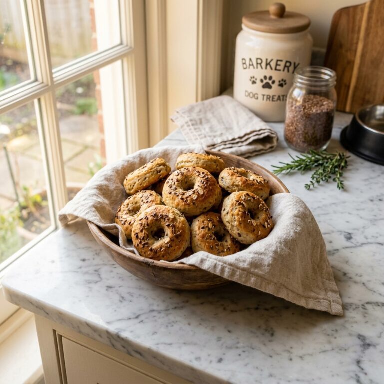 Sunday Brunch for Pups: How to Bake Soft, Chewy Dog Bagels at Home!
