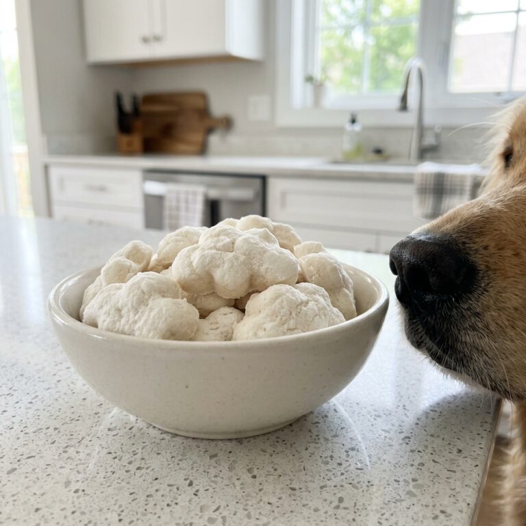 The 2-Minute Microwave Egg White Hack For The Fluffiest Low-Fat Dog Treats Ever