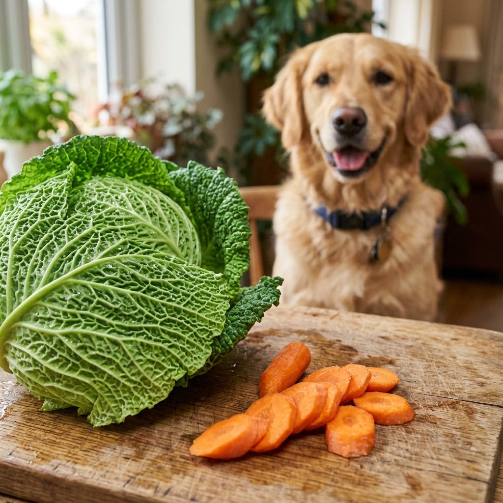 The Chubby Pup Cure: Low-Calorie Cabbage & Carrot Treats for Guilty Pet Owners!