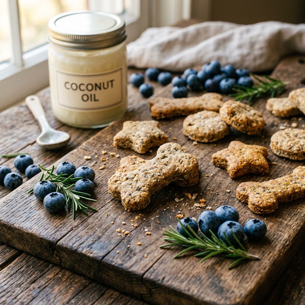 The Cognitive-Boosting Blueberry Rosemary Treats That Helped My Senile Dog Wake Up