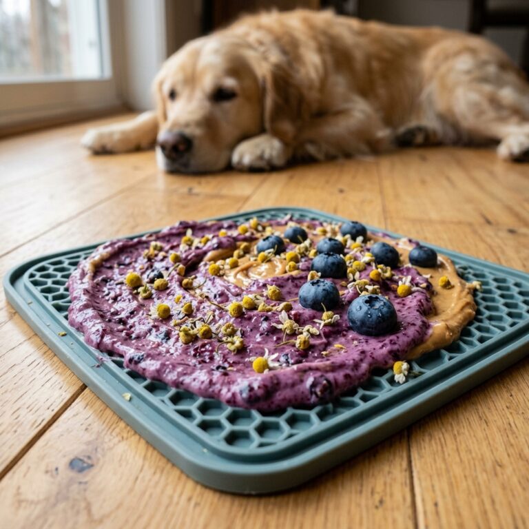 The Deep-Sleep Lick Mat Paste That Shuts Down Dog Separation Anxiety Instantly