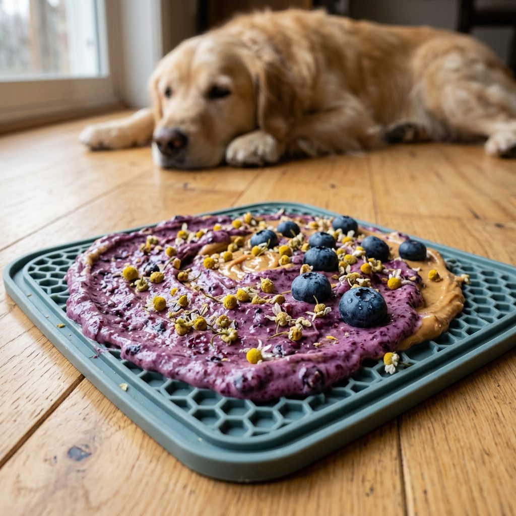The Deep-Sleep Lick Mat Paste That Shuts Down Dog Separation Anxiety Instantly