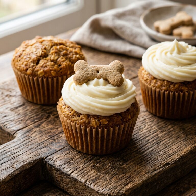The Easiest Birthday 'Pupcakes' with Creamy Potato Frosting That Dogs Devour