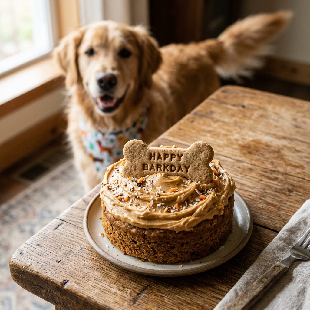 The Easiest Grain-Free Dog Birthday Cake That Actually Tastes Good (Tested by 10 Pups!)