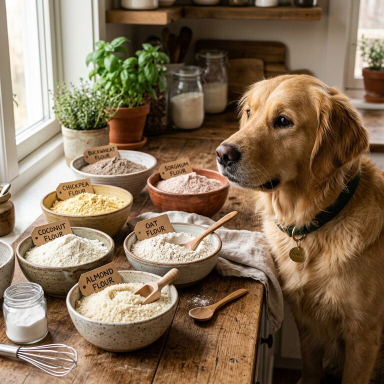 The Essential Guide to Gluten Free Alternative Flours for Baking Dog Treats Safely