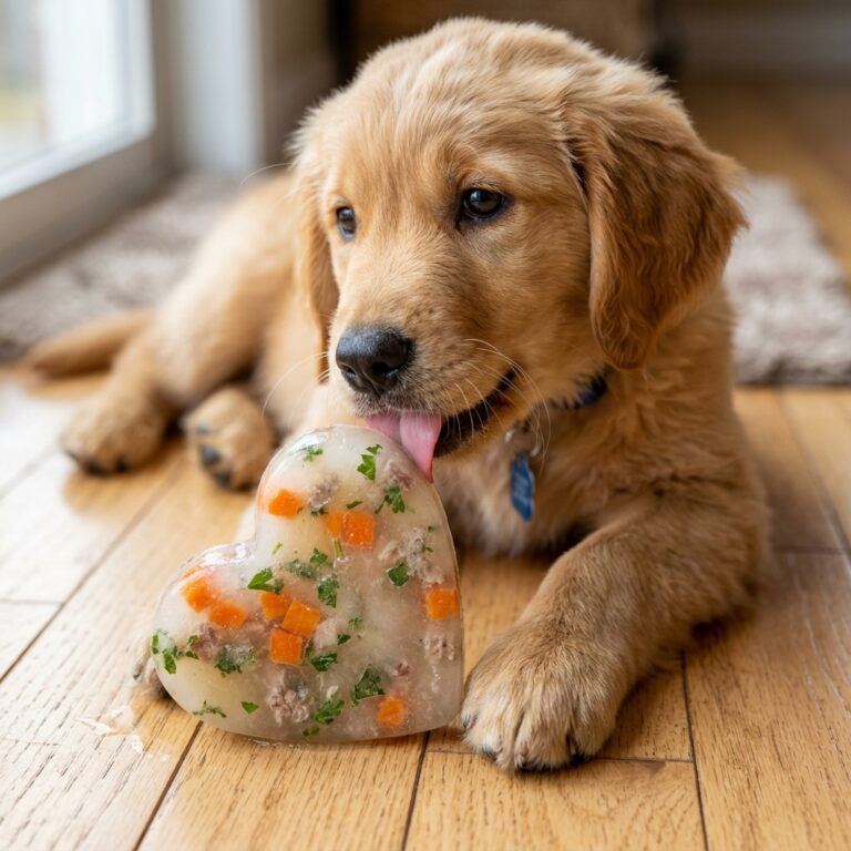 The Frozen Bone Broth Pacifier Hack That Saves Your Furniture From Teething Puppies!
