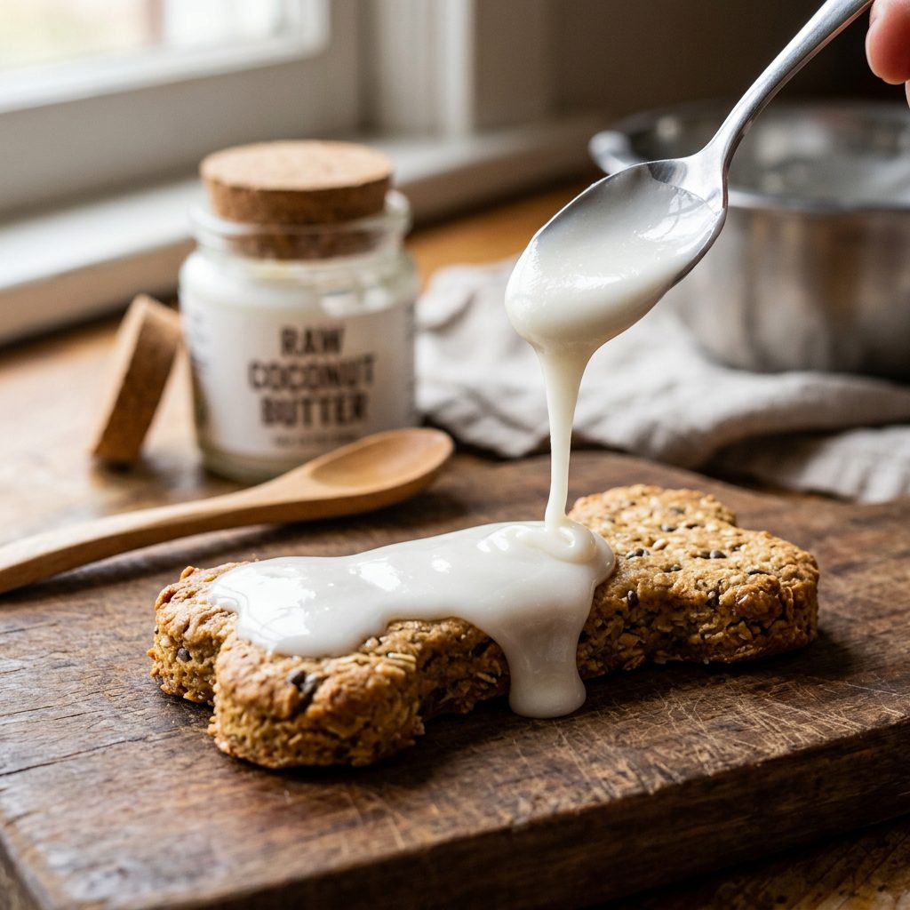 The Glossy Secret: Super Easy Coconut Butter Dog Icing That Dries Solid In Minutes!