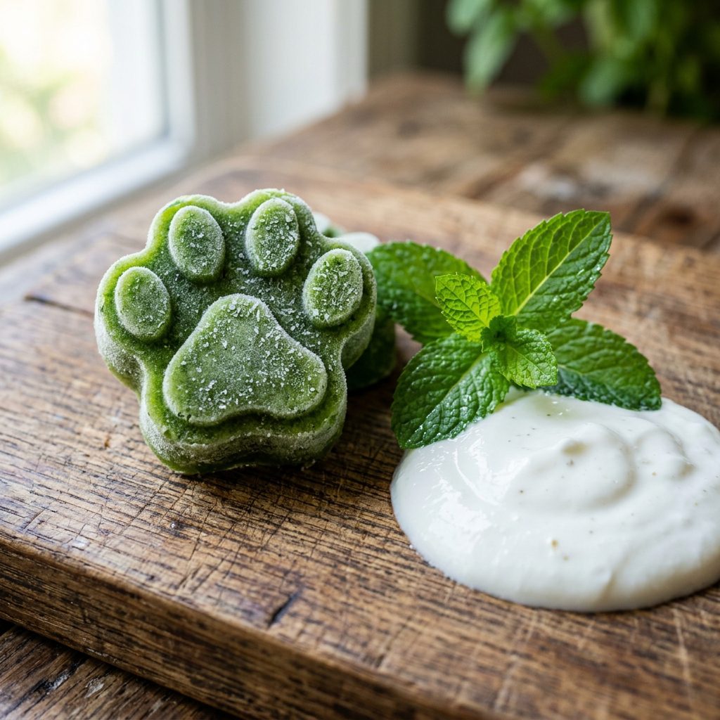 The Green Goddess Frozen Treat That Cures Bad Breath and Soothes Itchy Skin