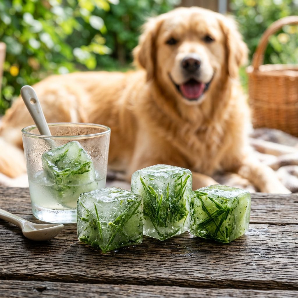 The Green 'Green Goddess' Wheatgrass Cubes Every Pampered Dog Needs This Summer!