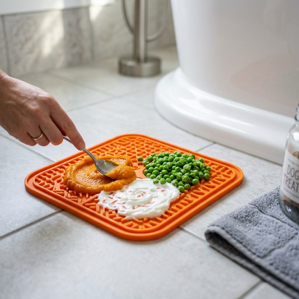 The Grooming Lifesaver: 3 High-Value Lick Mat Recipes That Make Dog Baths Stress-Free!