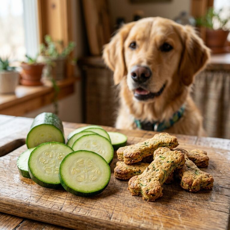 The Guilt-Free 5-Calorie Zucchini Treats for Dogs That Need to Lose Weight Fast