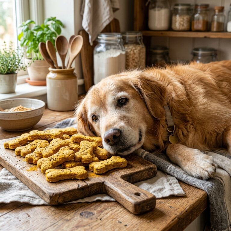 The Inflammation-Busting Turmeric Biscuits Your Senior Dog's Joints Are Beging For