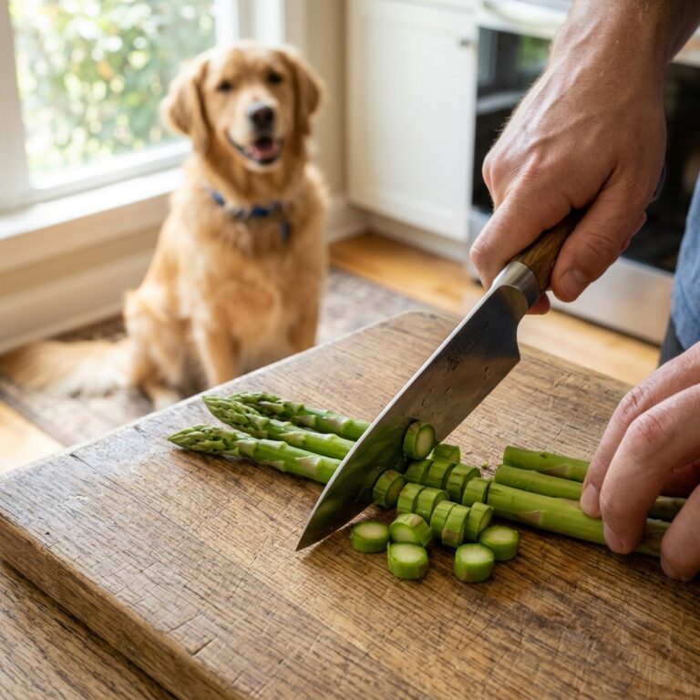 The Low-Calorie Asparagus Crunchies That Helped My Dog Lose 10 Pounds!