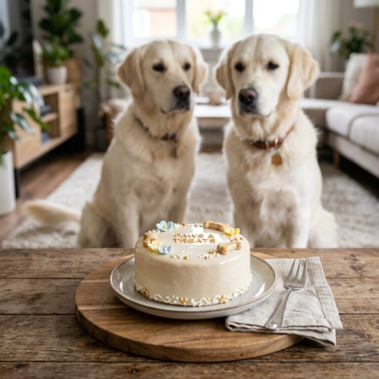 The Magic 3-Ingredient Glossy Dog Cake Frosting That Actually Hardens Like Glass