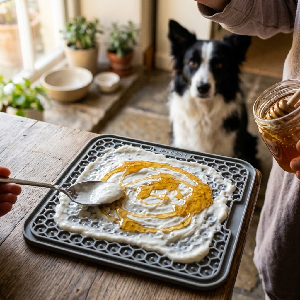 The Magic Kefir & Honey Lick Mat Hack That Calms Hyper Dogs in Under 3 Minutes!