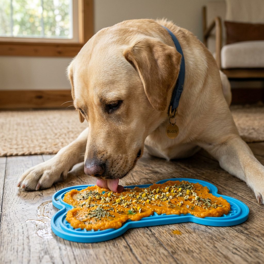 The Mind-Blowing Calming Trick Vets Wish You Knew: Catnip & Chamomile Lick Mats!