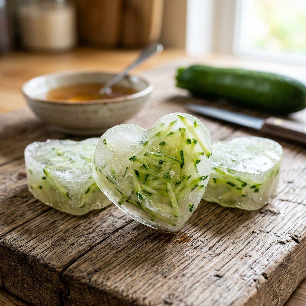 The Refreshing Frozen Beef Broth and Zucchini Dog Treats Your Pup Needs This Summer!