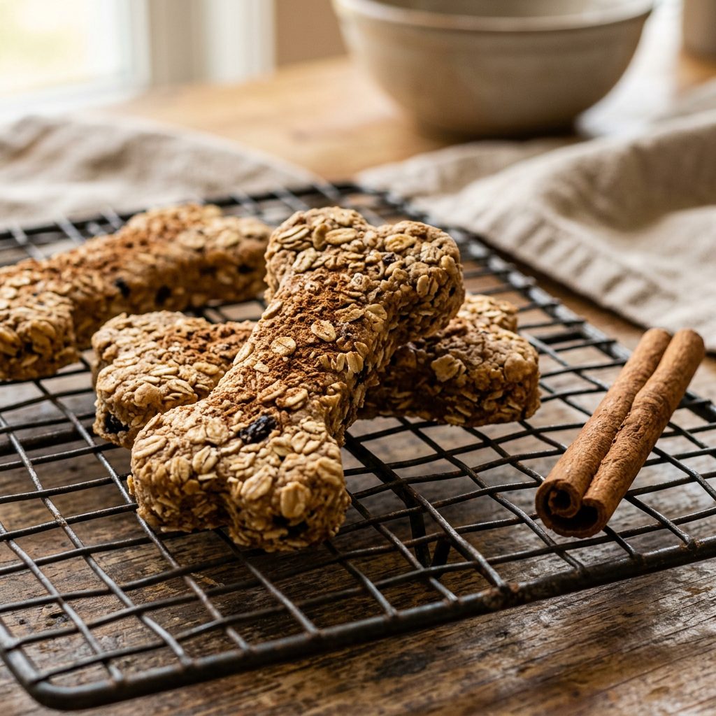 The Safe Cinnamon Oat Dog Treats for Diabetic Dogs That Won't Spike Blood Sugar