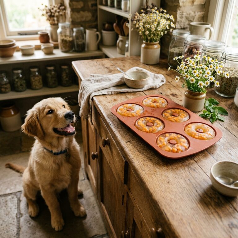 The Sanity Saver: Frozen Chamomile Teething Rings to Stop Your Puppy From Chewing Your Furniture