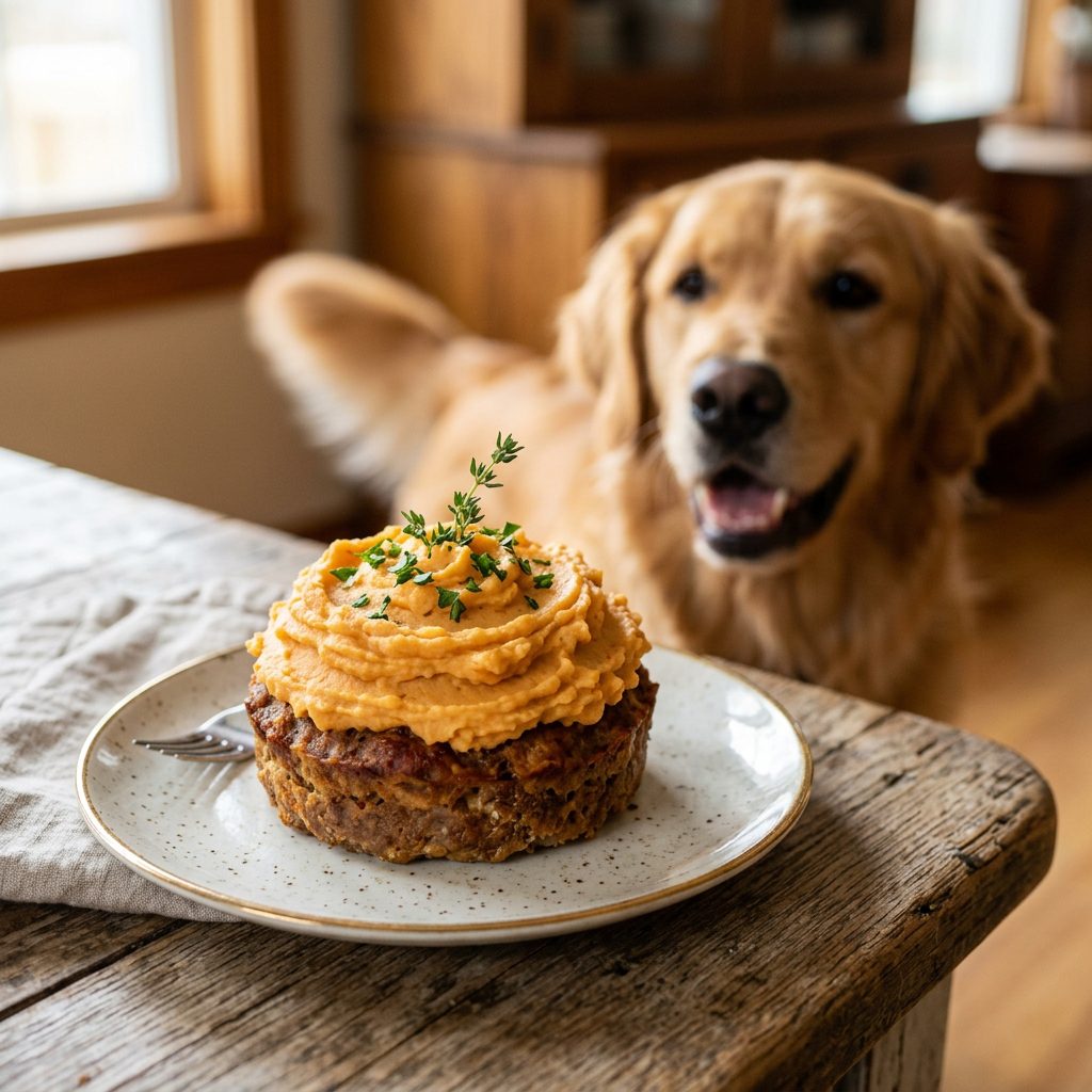 The Savory Birthday Dream: A 4-Ingredient Meatloaf Dog Cake That Will Make Them Drool