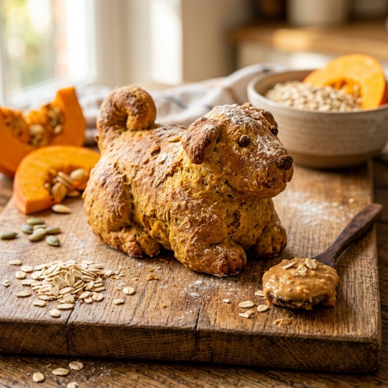 The Secret 3-Ingredient Yeast-Free Dog Bread Your Pup Will Drool Over