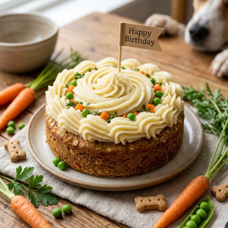 The Secret Mashed Potato Frosting Hack for Perfect, Pipeable Dog Birthday Cakes